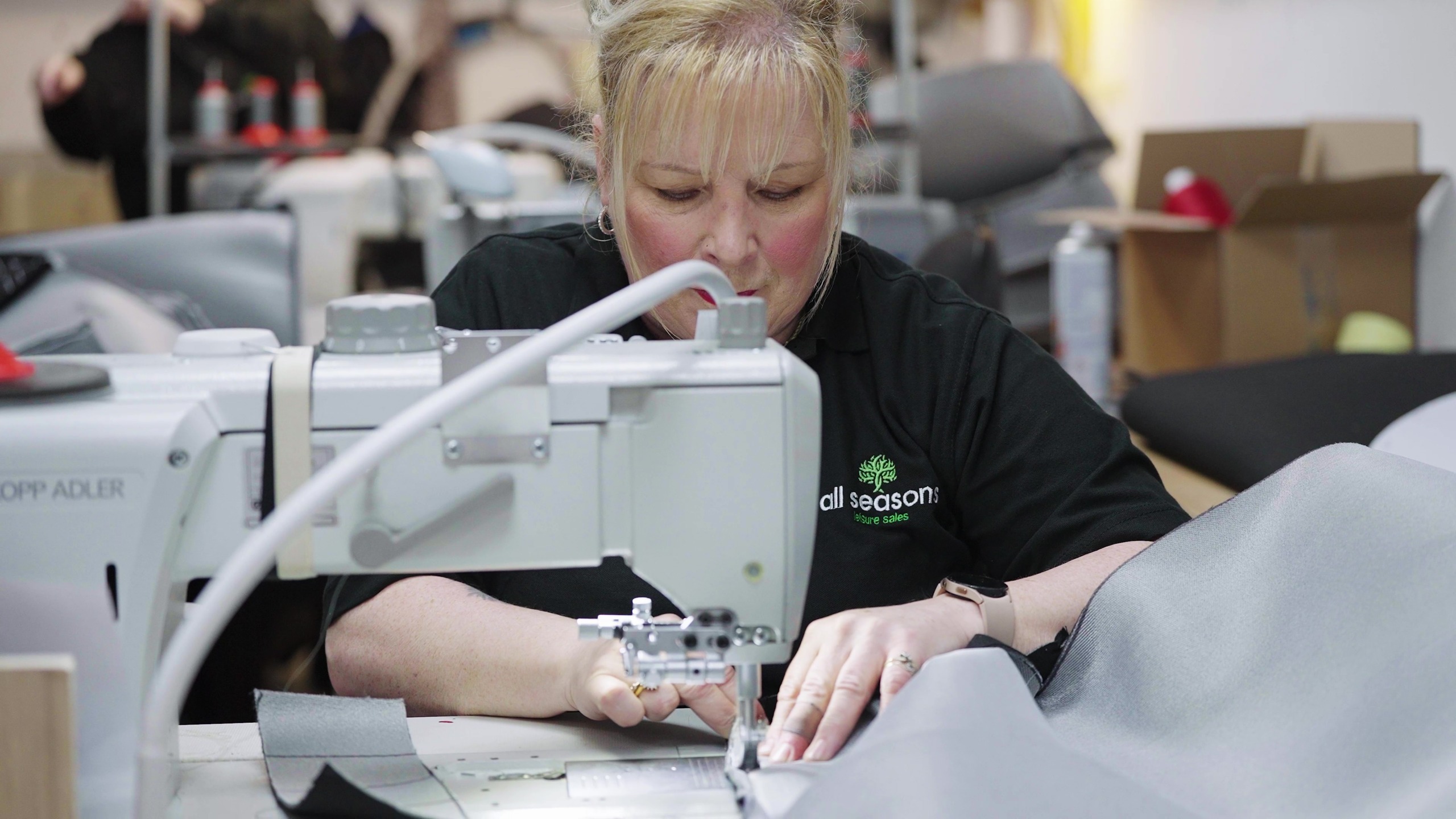 An Inside Look: The Upholstery Department at All Seasons Leisure